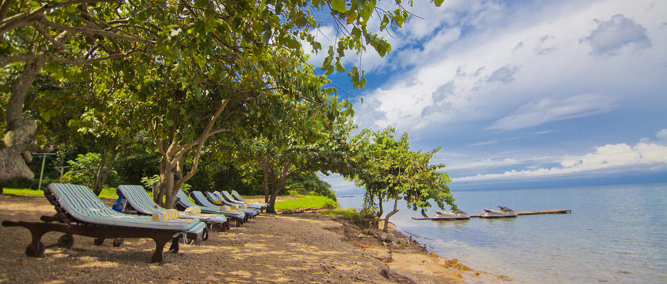 Mbali Mbali Gombe Lodge lake view tents Tanzania