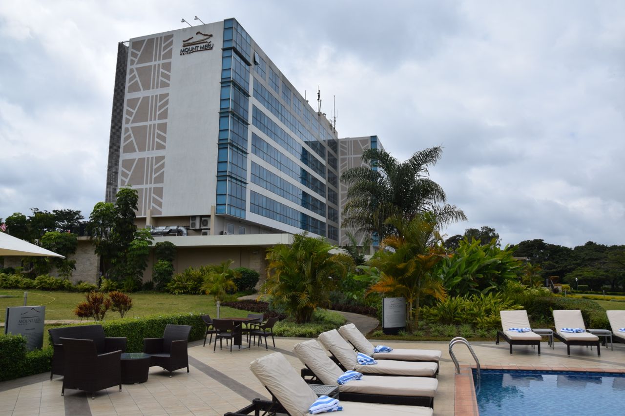 Mount Meru Hotel Pool View