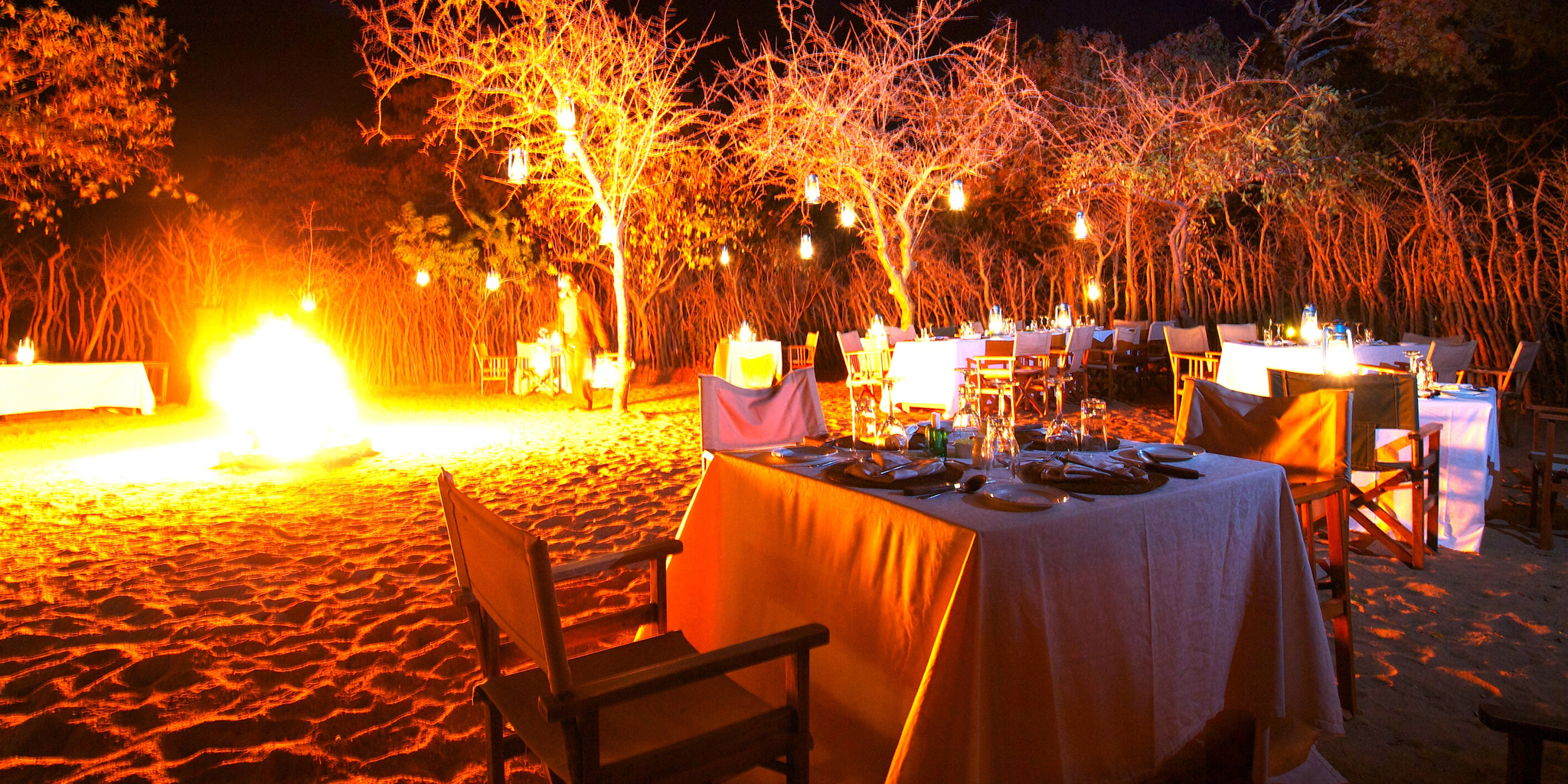 tarangire-treetops-lodge-night-dinner-tanzania-yellow-zebra-safaris